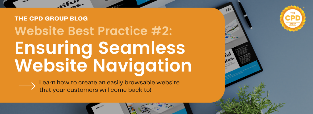 Website Best Practice #2: Website Navigation
